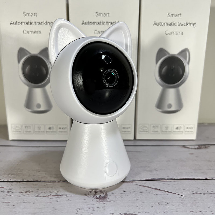 Поворотная беспроводная Wi-Fi FullHD видеоняня Kitty YCC365 plus