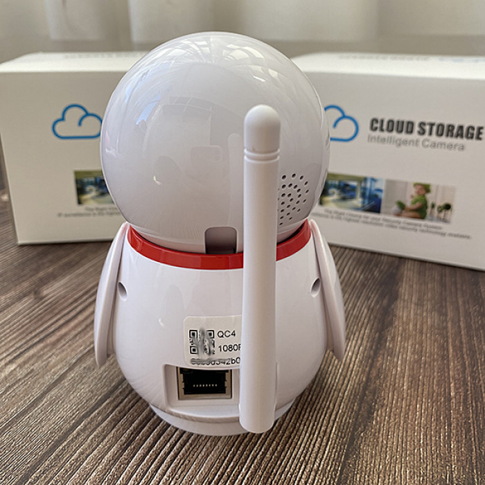 Поворотная беспроводная Wi-Fi FullHD видеоняня Penguin YCC365 plus