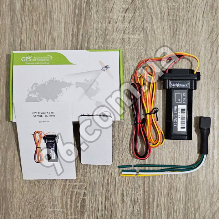 GPS трекер для авто Sinotrack ST-901L (4 Pin) з акумулятором та блокуванням двигуна