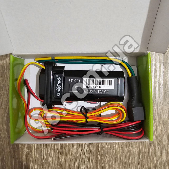 GPS трекер для авто Sinotrack ST-901L (4 Pin) з акумулятором та блокуванням двигуна