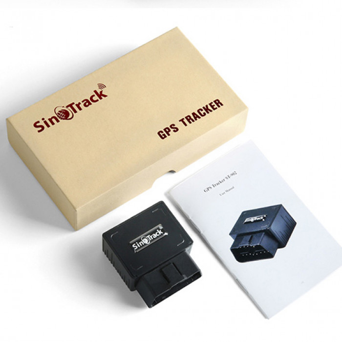 GPS трекер для авто Sinotrack ST-902 OBD/OBD2 з акумулятором