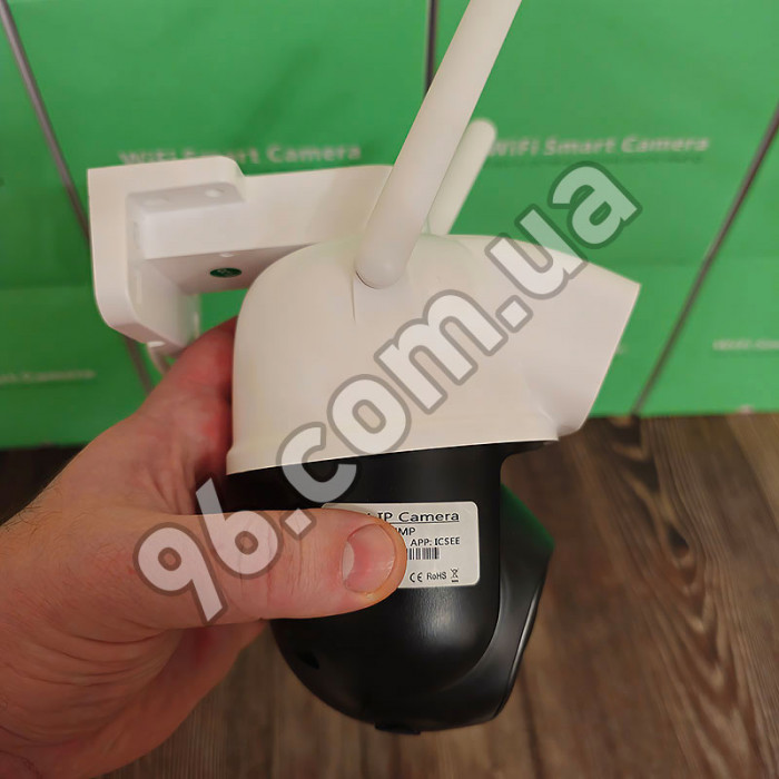 Уличная поворотная Wi-Fi ip камера видеонаблюдения Besder 6mp ICSee XMEye