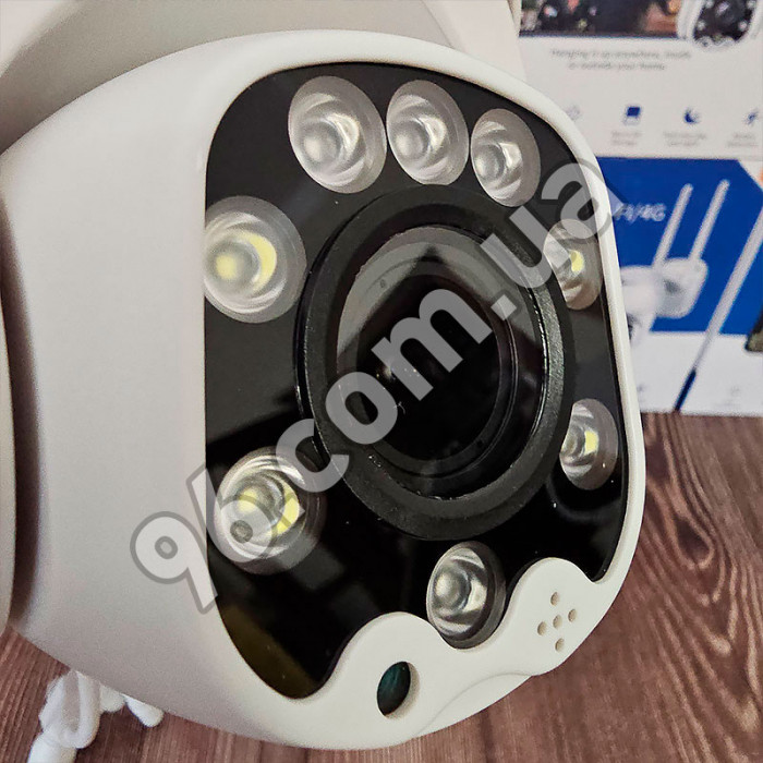 Уличная поворотная 4G GSM камера видеонаблюдения 5mp ZOOM 5X CamHi