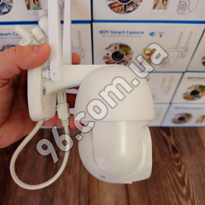 Уличная поворотная Wi-Fi ip камера видеонаблюдения Qearim 4K 8mp IPC360