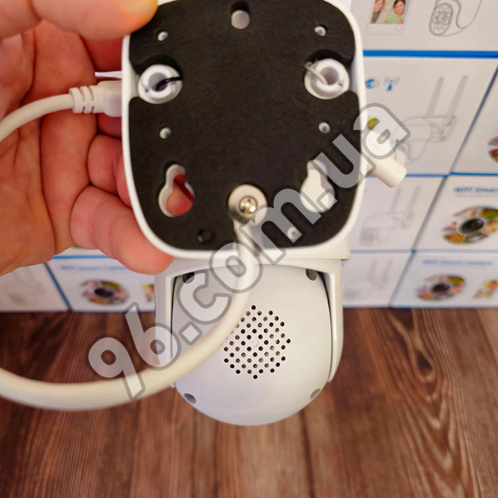 Уличная поворотная Wi-Fi ip камера видеонаблюдения Qearim 4K 8mp IPC360