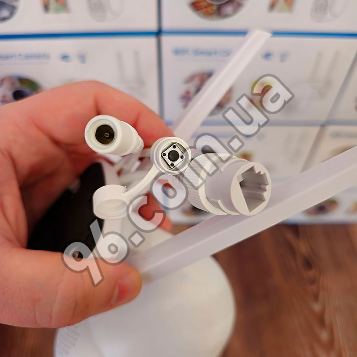 Уличная поворотная Wi-Fi ip камера видеонаблюдения Qearim 4K 8mp IPC360