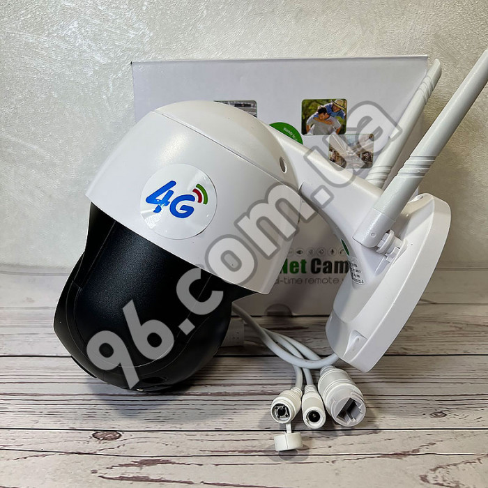 Уличная поворотная 4G GSM камера видеонаблюдения Verto 3mp V380 Pro