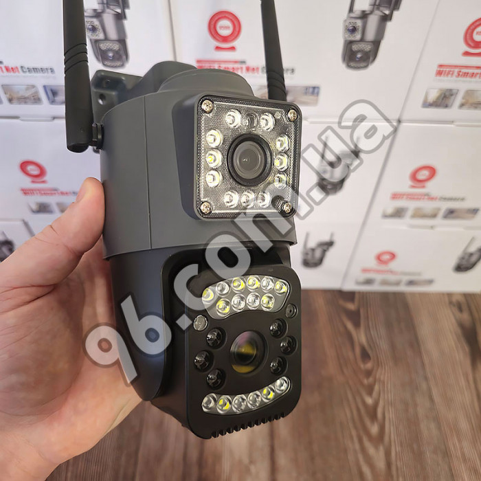 Уличная поворотная 4G GSM камера видеонаблюдения Verto 4mp V380 Pro